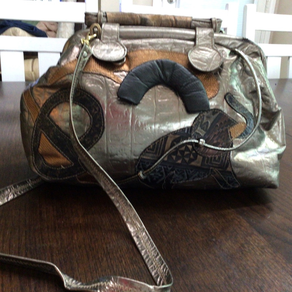 Metallic Shoulder Bag